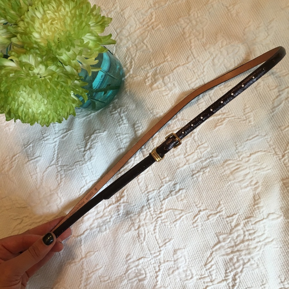 Banana Republic Leather (Metallic) Belt